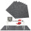 (Light gray) 20 Pcs Floor Mats Square Encrypted and Thickened Tile Carpet 50*50CM 1