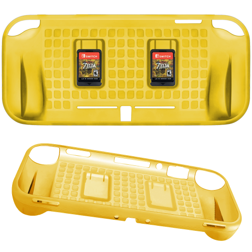 Capa protetora para Nintendo Switch Lite, design ergonômico, TPU com absorção de impacto, boa qualidade. 1