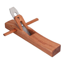 Woodworking Hand Plane with Teak and Steel Blade for Precision Carpentry and DIY Projects