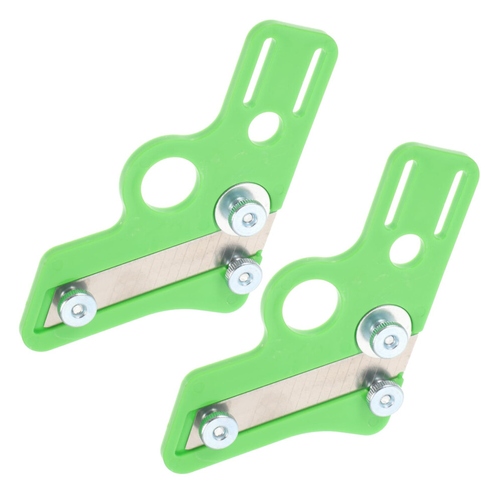 2Pcs Woodworking Hand Planer Set With Precise Blade Adjustment For Chamfering And Smooth Edges 9001264044435