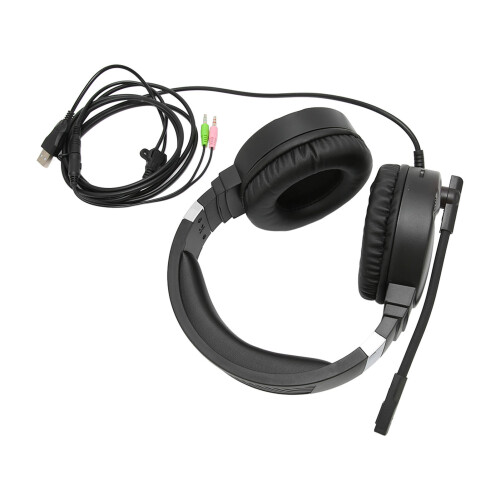 Ακουστικά Gaming με φωτισμό LED RGB, Εργονομικός σχεδιασμός για εκτεταμένες συνεδρίες, 2