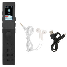 Gravador de voz digital para experiências de audição perfeitas, dispositivo portátil com redução de ruído e áudio de alta qualidade. Boa