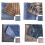 Elegant Square Handkerchief Florals Pattern Pocket-Style 3 3