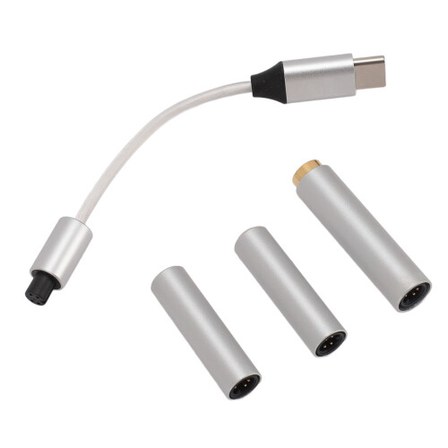 Προσαρμογέας υποδοχής ακουστικών USB τύπου C υψηλής ανάλυσης, HiFi πιστότητα ήχου 2