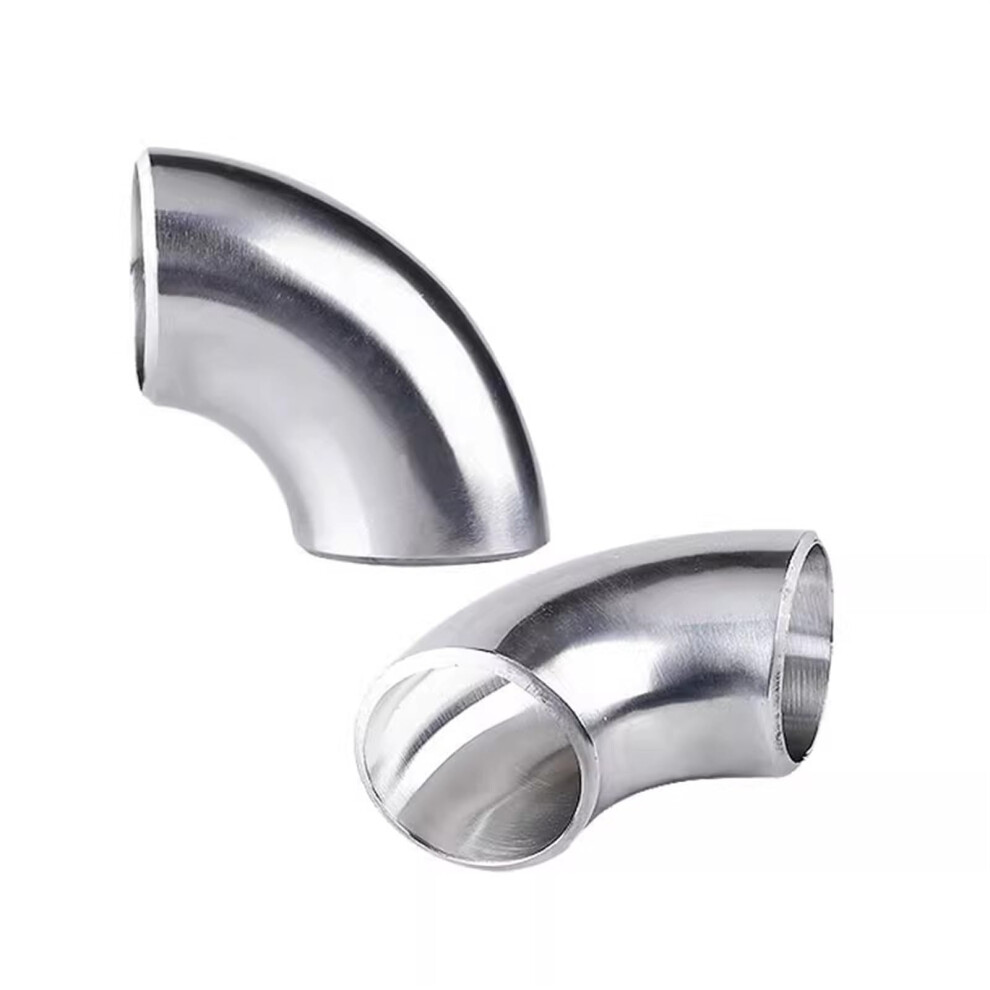Stainless Steel Elbow 90 Degree 304 Food Grade Pipe Fitting Corrosion Resistant Welding Connector 9001264045364