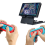 Ergonomically Shaped Game Controller Handle, Protective Design Grip Compatible For Nintendo Switch JoyCon, 2 Pack, Good Quality, Good Quality, Durable 8