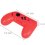 Ergonomically Shaped Game Controller Handle, Protective Design Grip Compatible For Nintendo Switch JoyCon, 2 Pack, Good Quality, Good Quality, Durable 7
