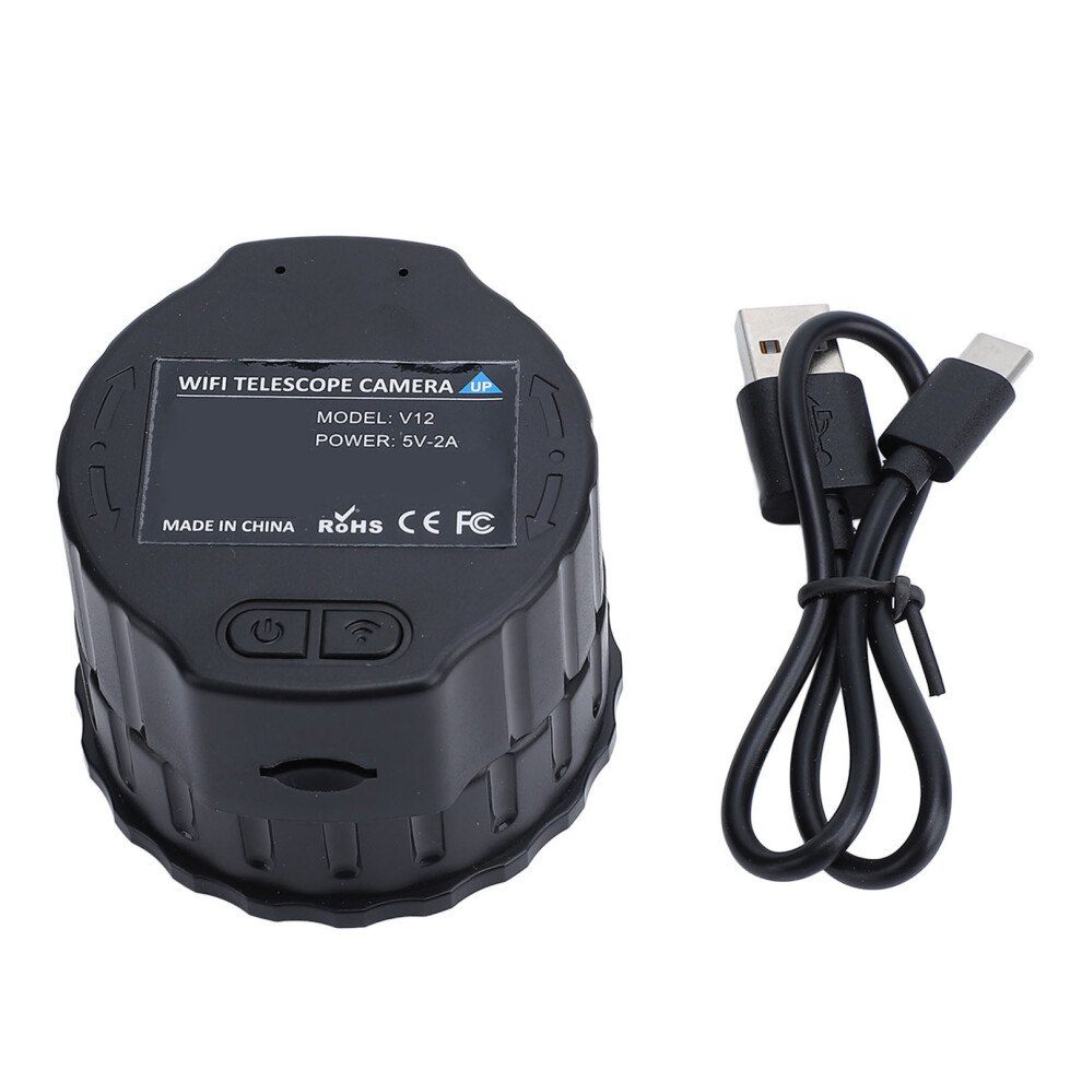 Digital Wifi Telescope Eyepiece Camera - Easy Installation Design With 4Mp Sensor Supporting Time Lapse And Interval Shooting For Astronomy And 9420858943204