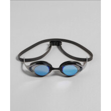 (Blue-Silver) Arena Cobra Original Swipe Mirror Occhialini Antiappannamento Idrodinamici da Corsa