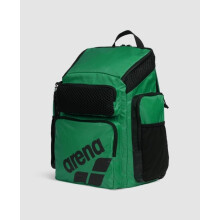 (Green) Zaino Arena One Go da 45 L, spazioso scomparto principale, controllo dell'umidità Aquabreathe