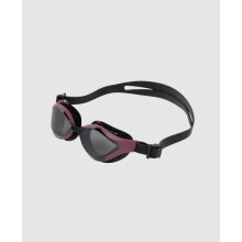 (Smoke-Red Wine) Occhialini da nuoto Arena Air Bold Swipe con lenti idrodinamiche per il fitness e il nuoto