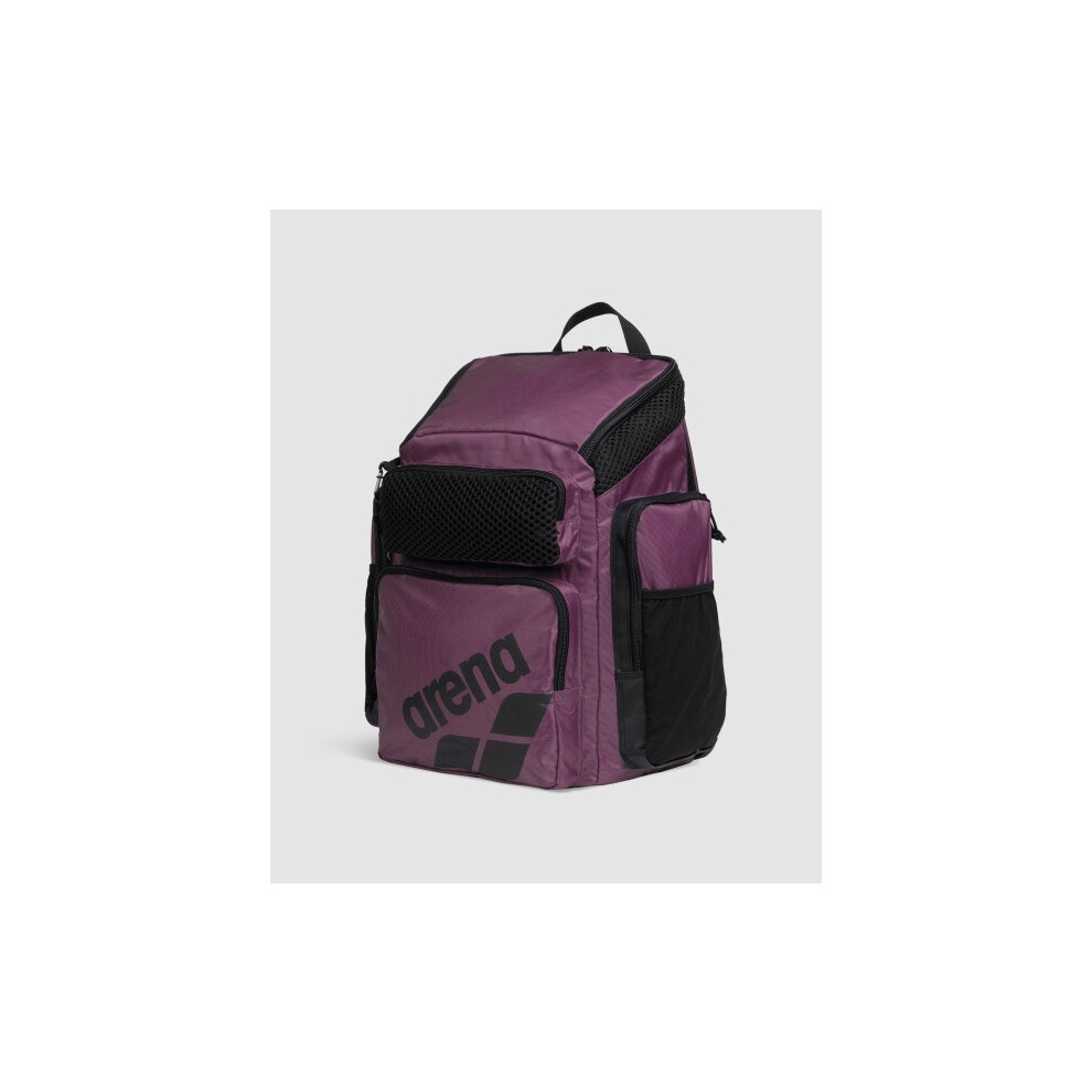 (Plum) Zaino Arena One Go Da 45 L, Spazioso Scomparto Principale, Controllo Dell'umiditÃ Aquabreathe