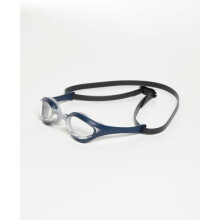 (Clear-Shark-Grey) Occhialini Arena Cobra Ultra Swipe Anti Fog Swipe Tech Blu-Bianco-Nero