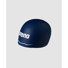 (Navy) Cuffia da nuoto Aquaforce Wave Racing idrodinamica a resistenza ridotta in silicone