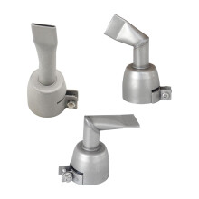Heat Gun Nozzle Set 20mm Stainless Steel 90 120 Degree Hot Air Welding Nozzle for PVC
