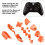 Game Controller Refresh Kit,Replacement Part Including Lb Rb Bumper Button Sharp Design For Xbox One Elite, Good Quality, Good Quality, Good Quality 5