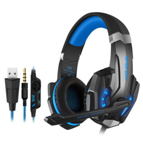 Ακουστικά Gaming με ακύρωση θορύβου, Bass Surround και καθηλωτική απόδοση gaming, άνετη