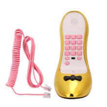 Retro-Tischtelefon, voll funktionsfähiges Telefon mit klarer Sprachqualität, Festnetztelefon für Zuhause und Büro, hohe Qualität, langlebig