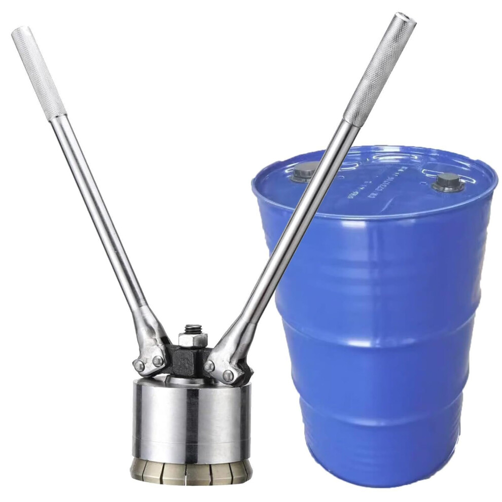 200L Oil Drum Cap Sealing Tool, 35Mm 70Mm Heavyduty Steel Manual Barrel Capper 9119770771049