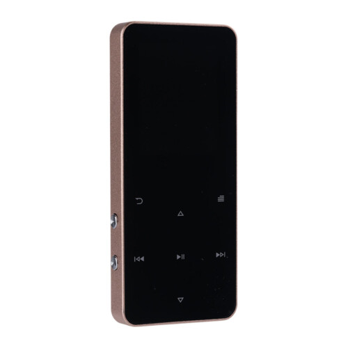 Reprodutor de música com Bluetooth, som HiFi sem perdas, tela sensível ao toque de 1,8 polegadas de alta resolução, boa qualidade.
