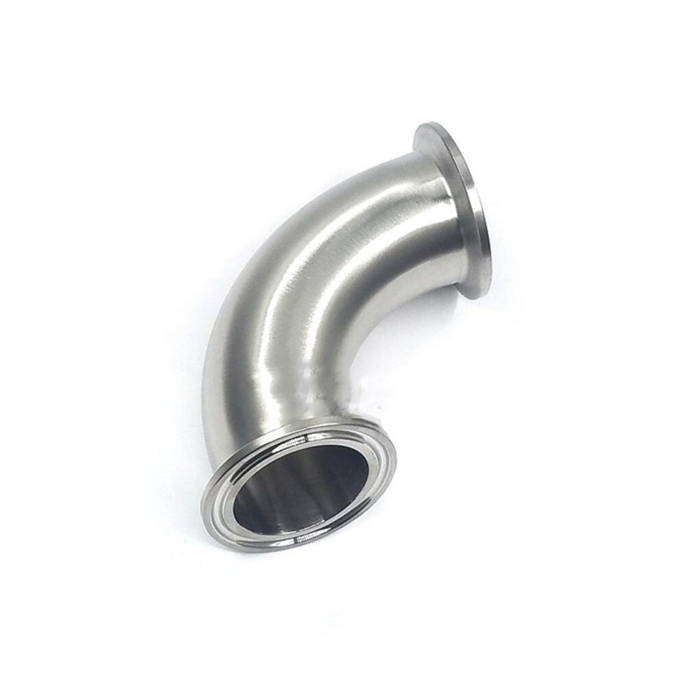 3 Inch 90 Degree Stainless Steel Tri Clamp Elbow Sus 316L Sanitary Pipe Fitting Corrosion Resistant 9119770771575