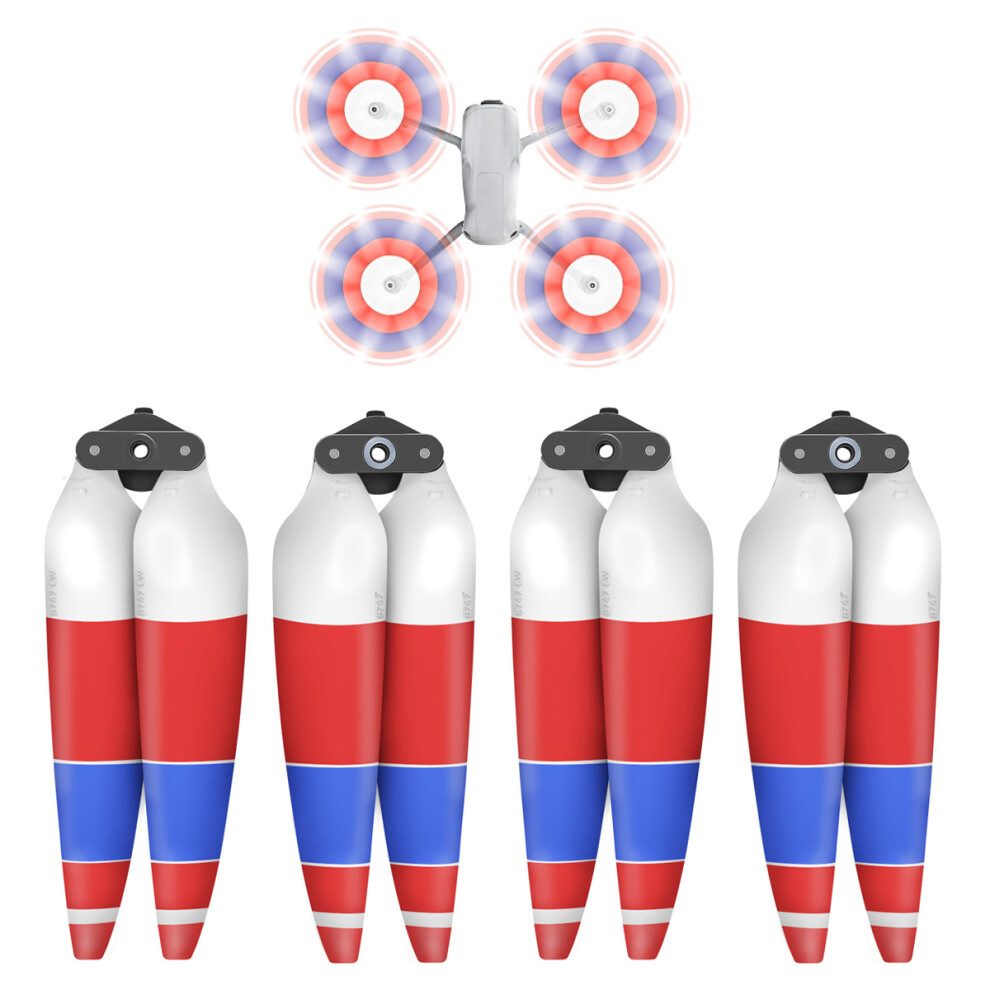 8Pcs Propellers For Dji Mini 3 Pro/Mini 3, Upgraded Version Lightweight & Durable, High Aerodynamic Efficiency For Stable Flight (Multicolored) 9420858099802