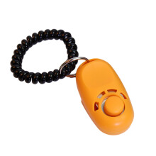 Clickers de dressage de chien durables pour outil de-orange