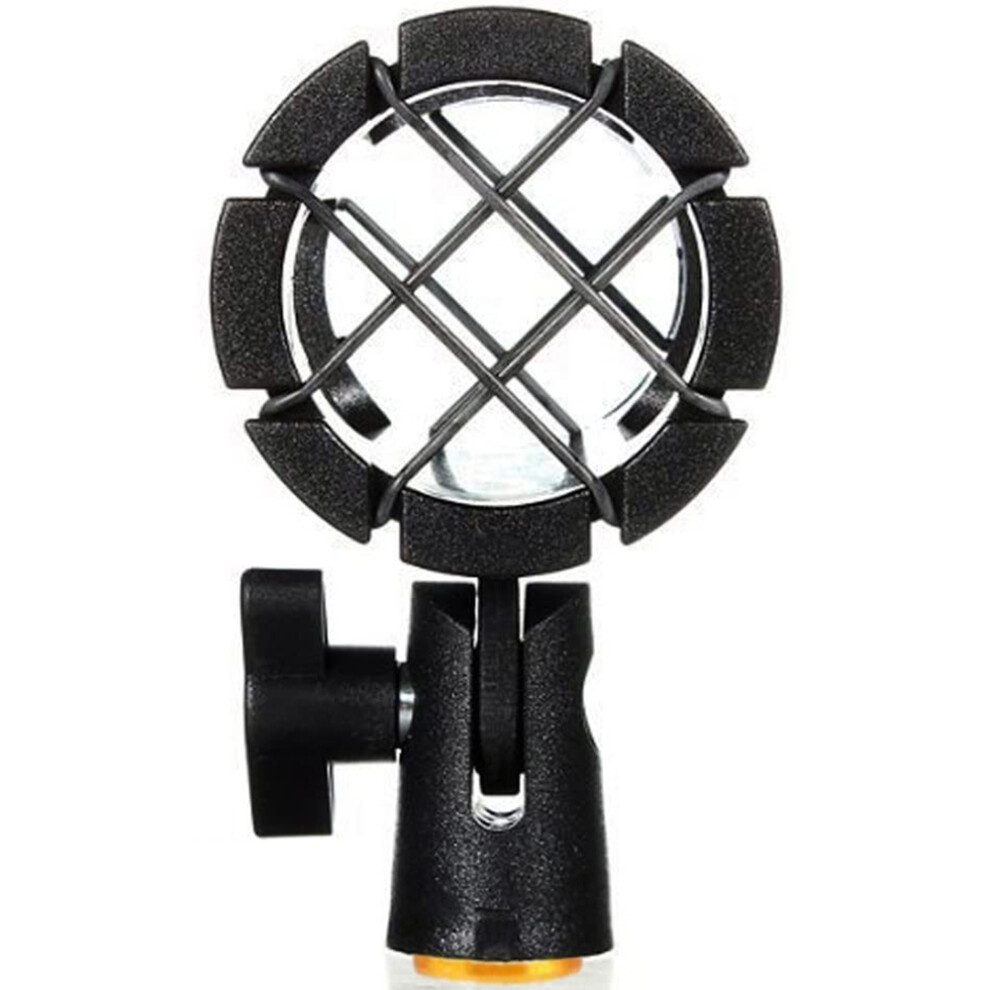 Microphone Shock Mount With Cold Shoe Pinch,Noise Isolation Shock Absorber For 22-38Mm Diameter Mics,Solid Metal Construction For Studio, Good Quality 9420858101062