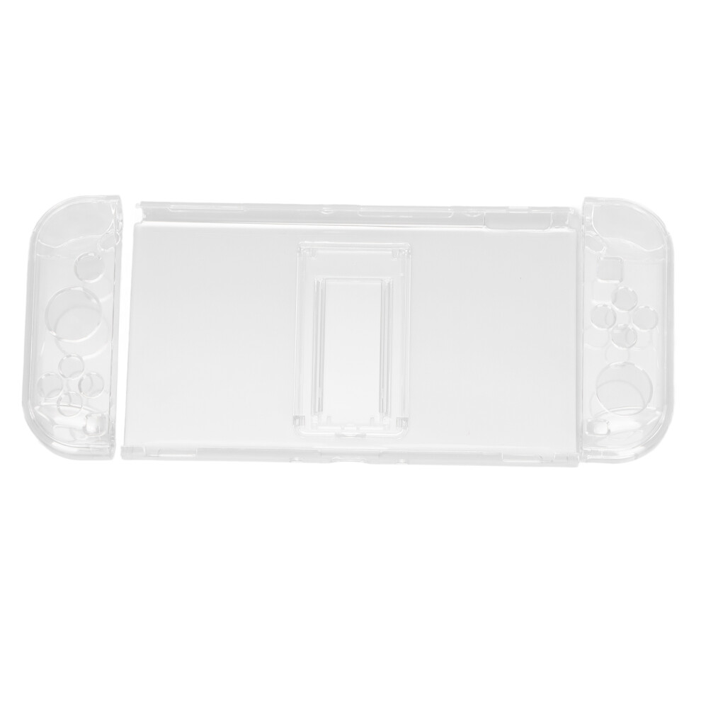 Dockable Hard Shell For Switch Oled, Transparent Case With Shock Absorption, Anti Scratch Design For Uninterrupted Gaming Sessions, Good Quality, Good 9420858103738