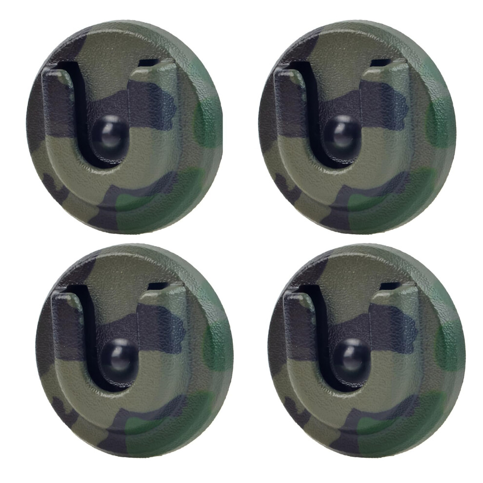 Cb Radio Microphone Holder With Adhesive Clip, Ham Radio Mic Mount For Vehicles, Knob Green 9119770771667