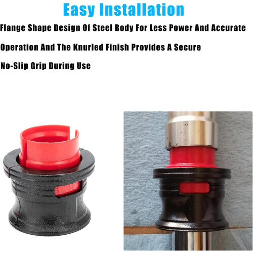 14PC Motorcycle Fork Seal Driver Tool Kit with Multiple Size Adapters for 35mm50mm Forks 1
