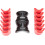 14PC Motorcycle Fork Seal Driver Tool Kit with Multiple Size Adapters for 35mm50mm Forks 4