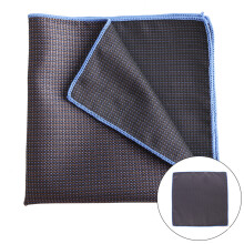 Elegante vierkante zakdoek met jacquardpatroon Zakdoek-FJ005