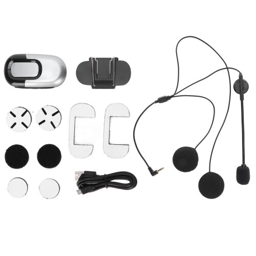 Ακουστικά Bluetooth μοτοσικλέτας, ενσωματωμένο ραδιόφωνο FM και λειτουργία μείωσης