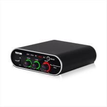 Professional USB Audio Interface Sound Card 2CH 2X150W 4Ω TPA3325 HiFi Amplifier BT5.0 RAC for Studio Audio Mixer EU PLUG