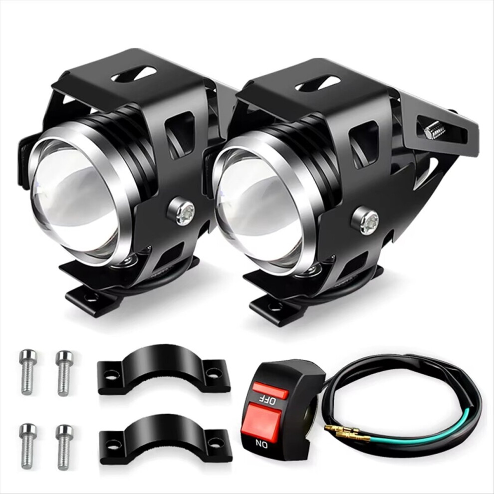 Motorcycle U5 Headlamp Spotlights Fog Head For Xlv 600 650 700 Transalp Nx 650 650 Xrv650 300Ex Light 4852240140635