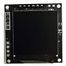 1,3 inch Mini LCD Muziekspectrum Display Analyzer MP3 Versterker Audio Niveau Indicator Ritme Gebalanceerde VU METER Module