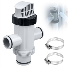 Pool Hose Plunger Valve for Above Ground Pool and Pool Pump, 11872 Dual Split Hose Plunger Valve Replacement Parts