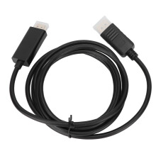 Vysokokvalitný adaptérový kábel DisplayPort DP samec-samica HDMI, podporuje prenosovú šírku pásma videa až 10,8 Gb/s, najvyššie