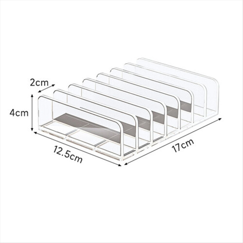 Acrylic CD/DVD Storage Rack Transparent Organizer Stand Display Holder for CD/DVD, Holds Multiple Discs 1