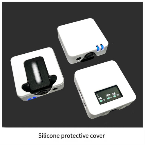 Capa protetora de silicone para microfone sem fio Go/Go II, à prova de choque e resistente a impactos. 1