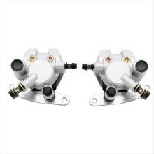 Pinza freno anteriore sinistra e destra per moto ATV 2 pezzi per ATV Quad Banshee Grizzly YFM350 YFM400 YFM450 YFM660