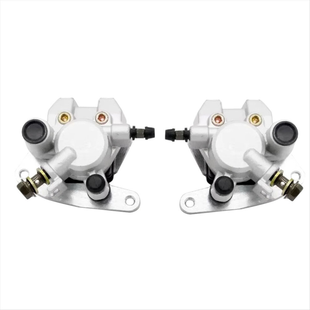 2Pc Motorcycle Atv Front L+R Brake Caliper For Atv Quad Banshee Grizzly Yfm350 Yfm400 Yfm450 Yfm660 4852240142028