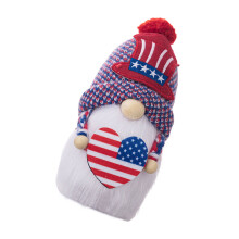 Patriotics Gnome Decorations Independences Day Facelesses-love