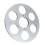 Universal NAB Flange Συμβατό με καρούλι λήψης, 10,5 ιντσών κράμα αλουμινίου ανθεκτικό στον 3