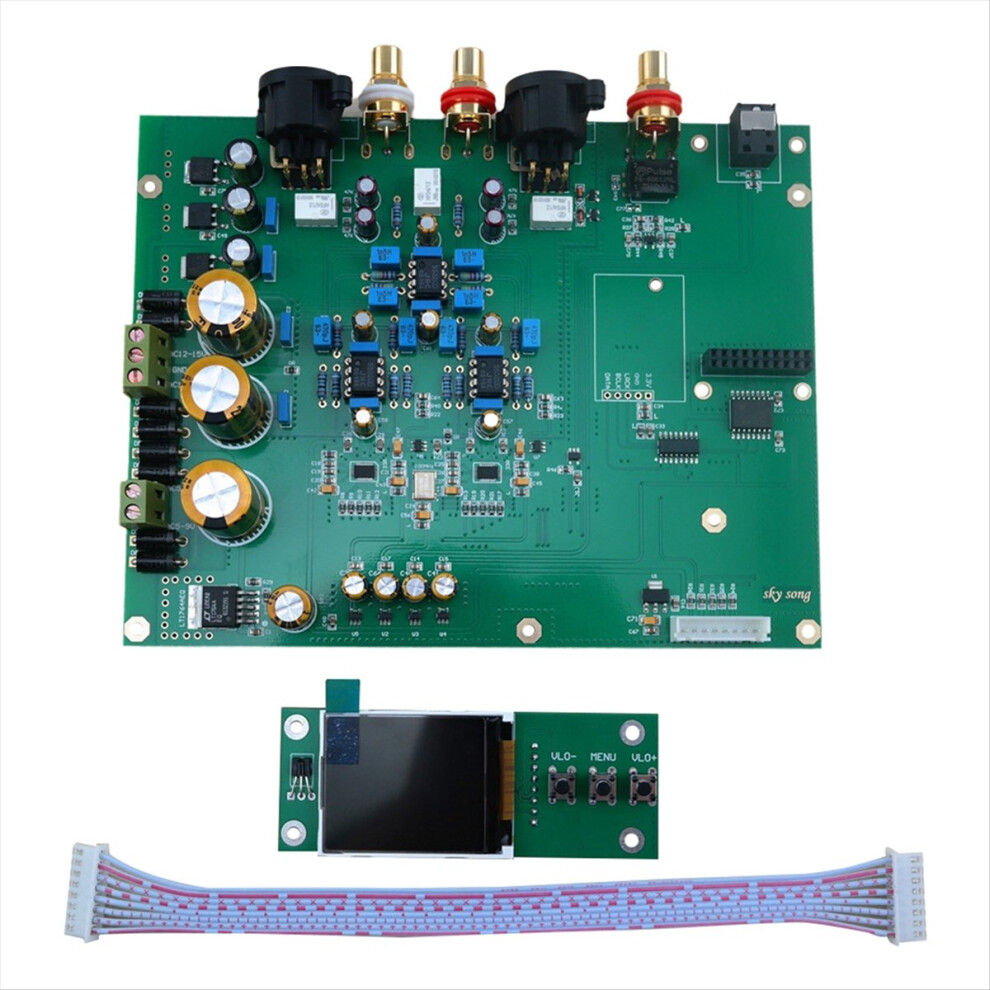 Dual Es9038q2m Decoder Hifi Coaxial Usb Bluetooth Input Pcm384k Dsd512 With Tft Screen Standard Version 4852240139738