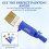 Multi-Angle Paint Brush Extender, Extension Pole Attachments with Two Brushes - Rotating Head, Secure Handle Grip, Walls 4