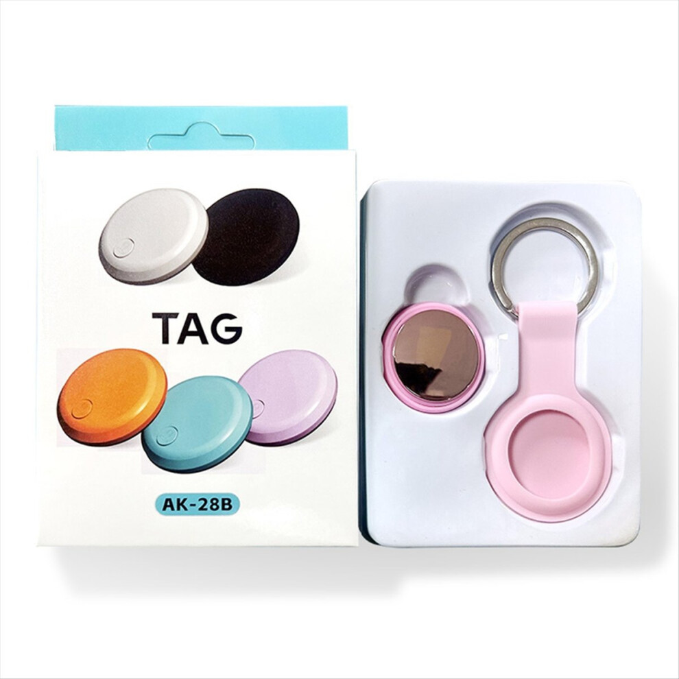 Smart Bluetooth Gps Tracker Work With For Android&Ios System Air Tag Tracker Mini Locator Pet Key Finder Pink 4852240145951