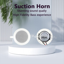 Bathroom 3Inch 8Ohm 6W Passive Ceiling Speaker Moisture-Proof in-Ceiling Speaker Sound Quality Background Music System