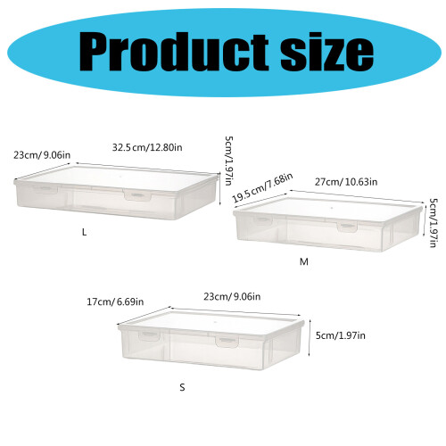 Stackable Document Case Water Resistant File Organiser-small 2